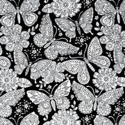 Papillon Paisley - Color Me Fabric - Michael Miller